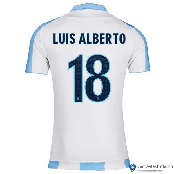 Camiseta Lazio Segunda equipo Luis Alberto 2017-18
